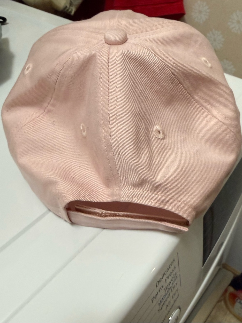 PUMA Light Pink Embroidered Logo Cap - Picture 2 of 2